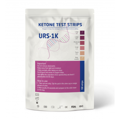 2020 Hot selling vansful urine test strip URS-1K ketone test strips