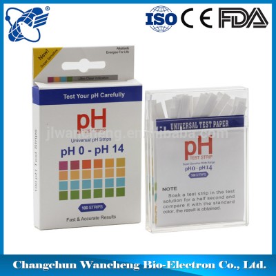 Low cost 4.5-9.0 Rapid test 5mm or 6mm Wide ph test liquid drops kit